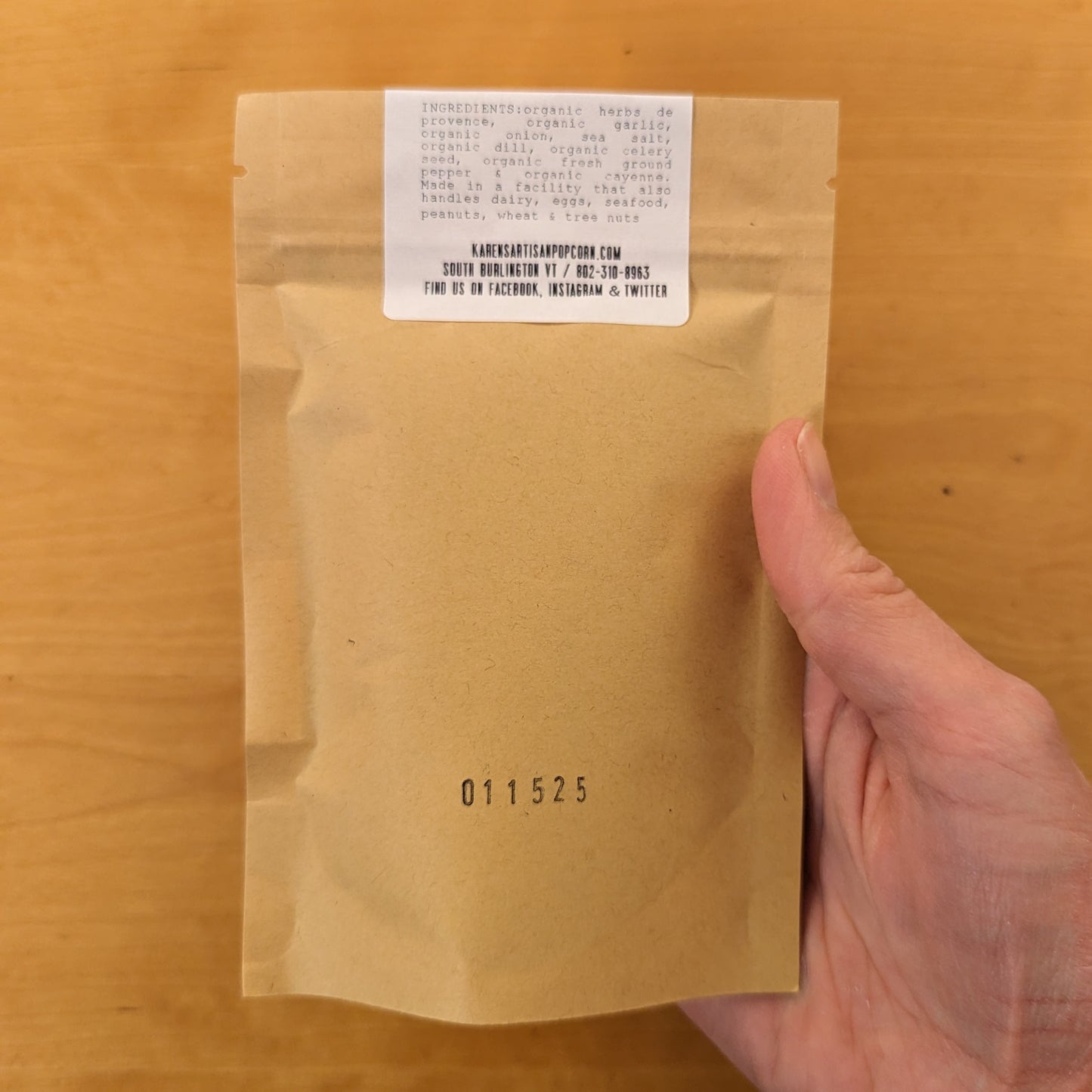 Herbaceous Blend DIY Gourmet Popcorn Kit