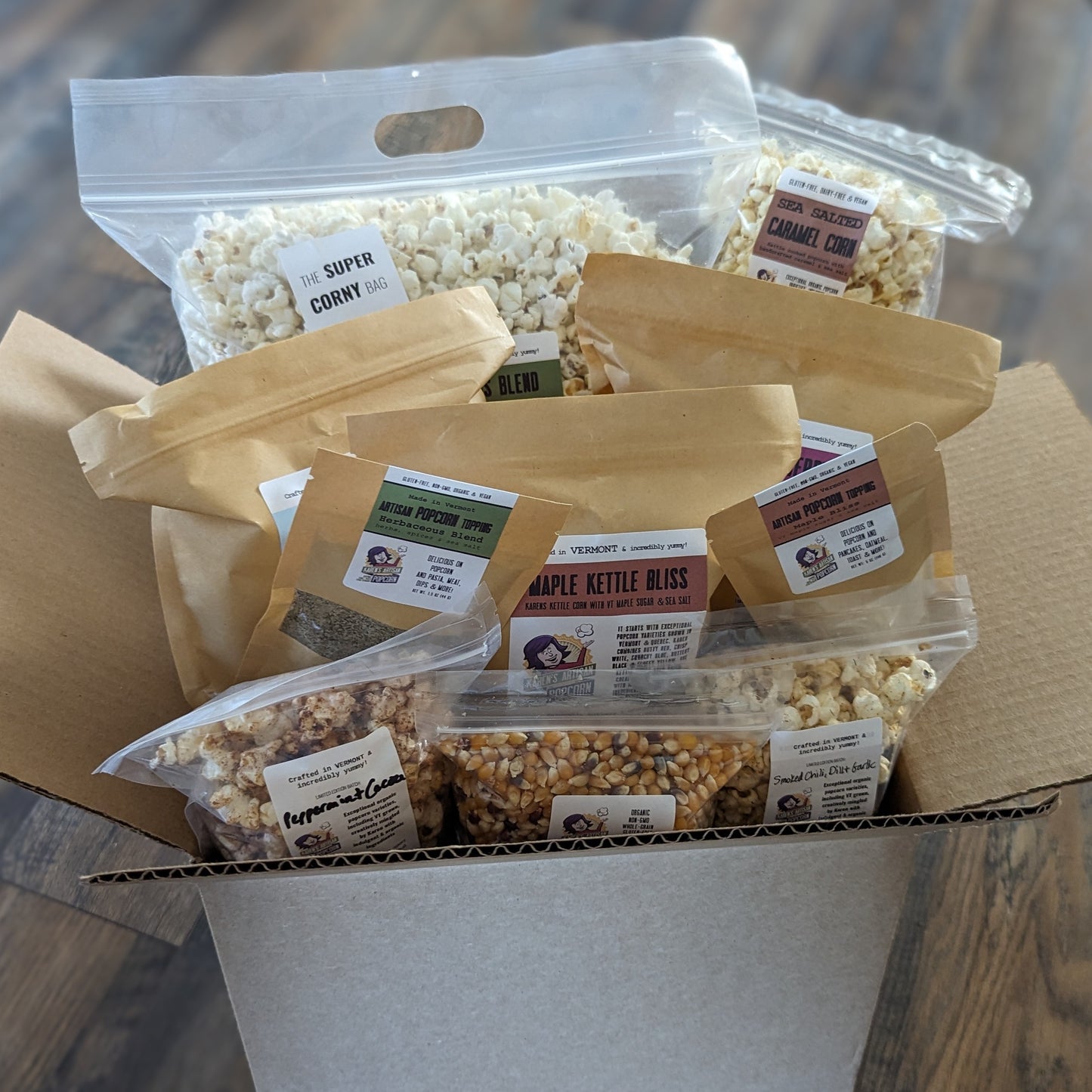 Mighty Corny Size Popcorn - 1 lb Bag