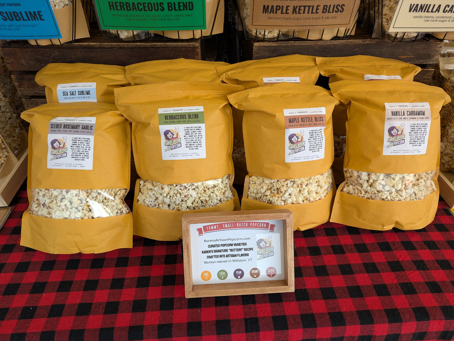 Mighty Corny Size Popcorn - 1 lb Bag