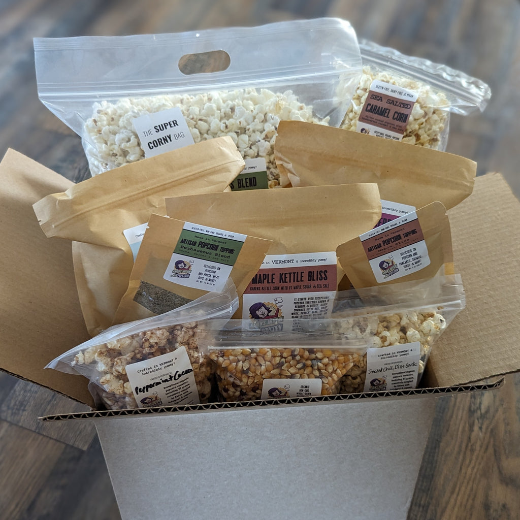 KAP'S VIP BOX - A MONTHLY CURATED POPCORN EXPERIENCE