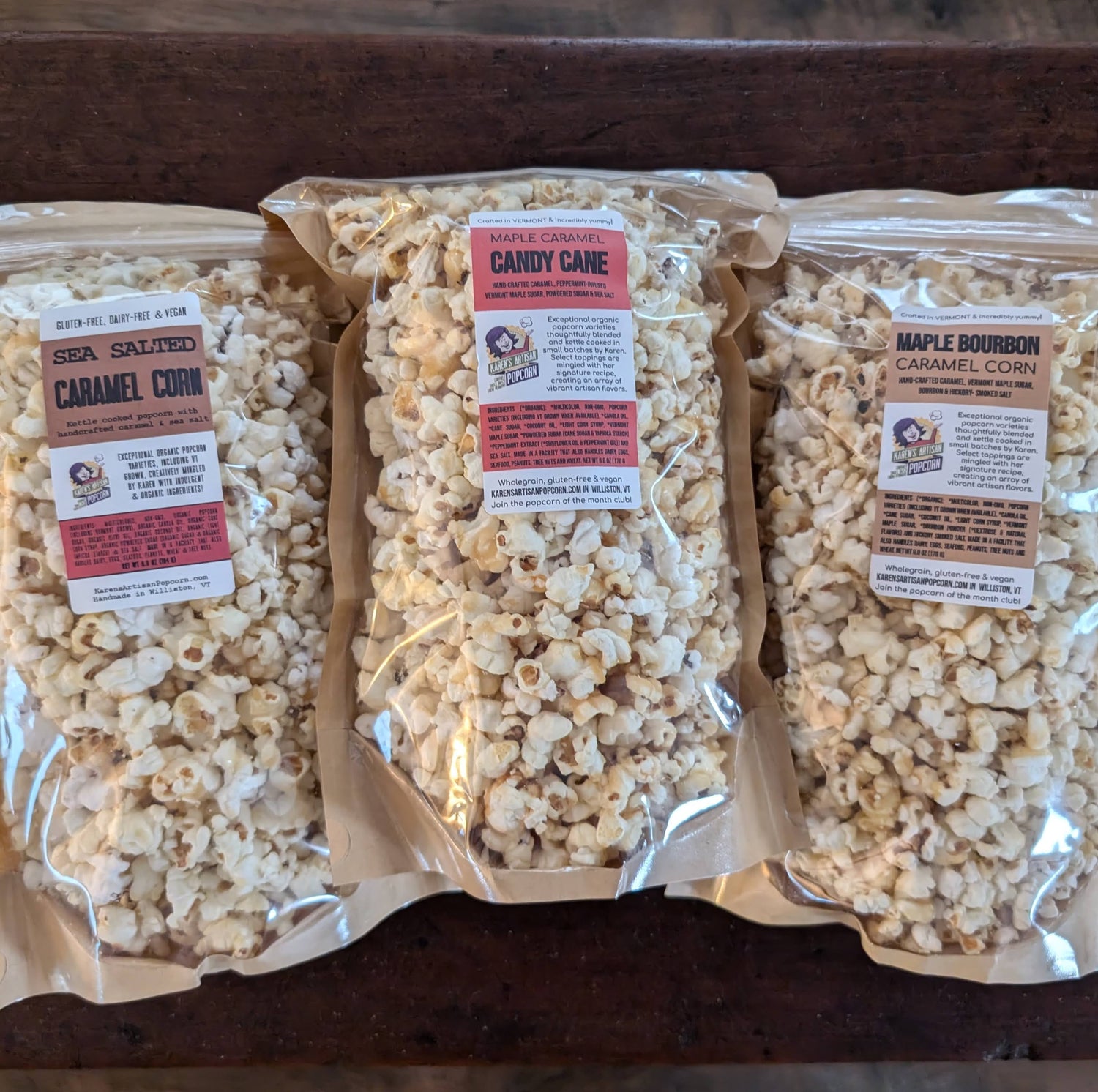 Caramel Popcorn Flavors