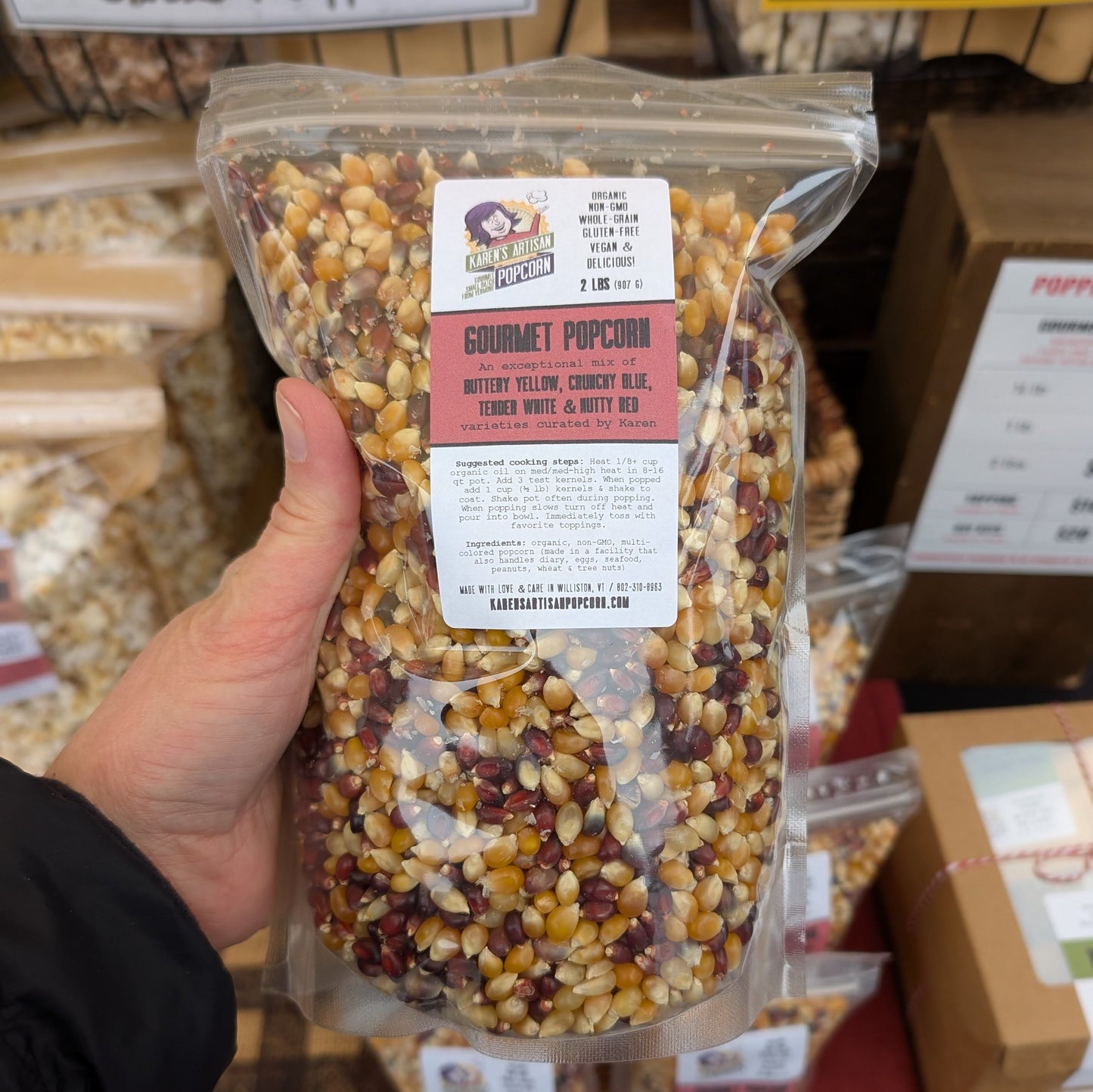 Monthly Subscription: 2 lbs Karen's Kernel Mix