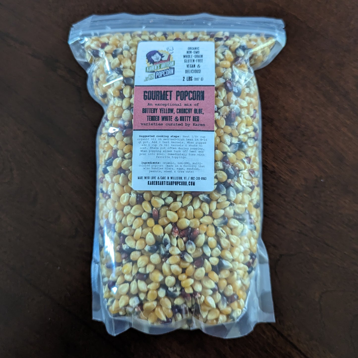 Monthly Subscription: 2 lbs Karen's Kernel Mix