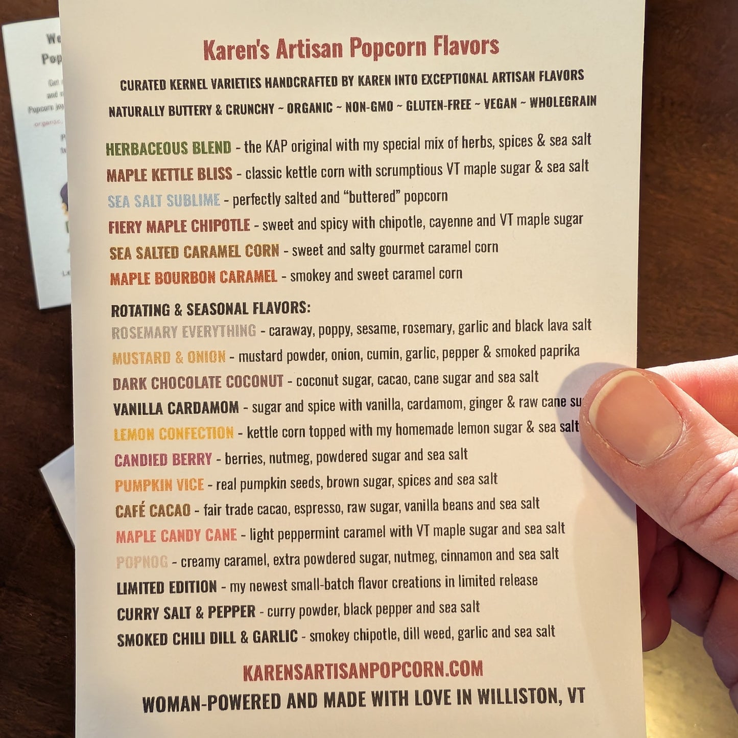 Monthly Subscription: 1 Gourmet Flavor Each Month