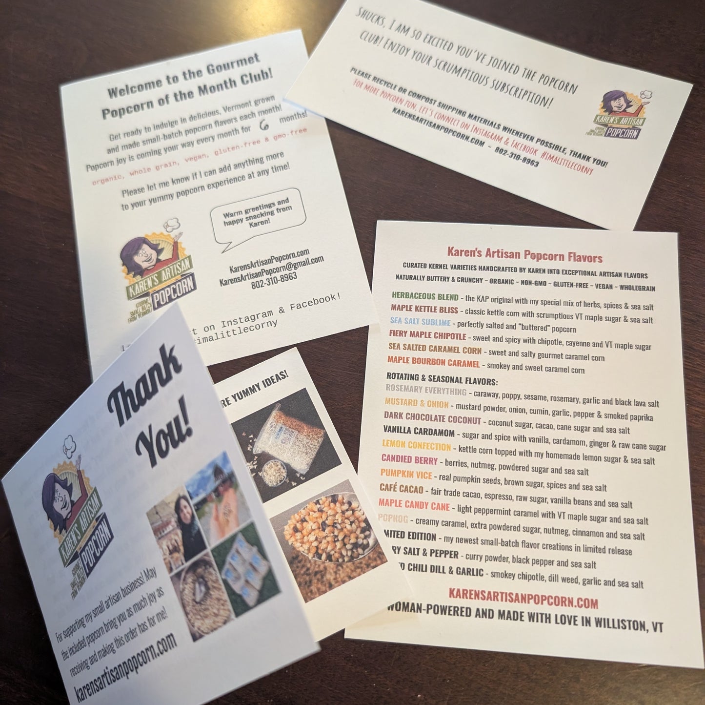 Monthly Subscription: 1 Gourmet Flavor Each Month